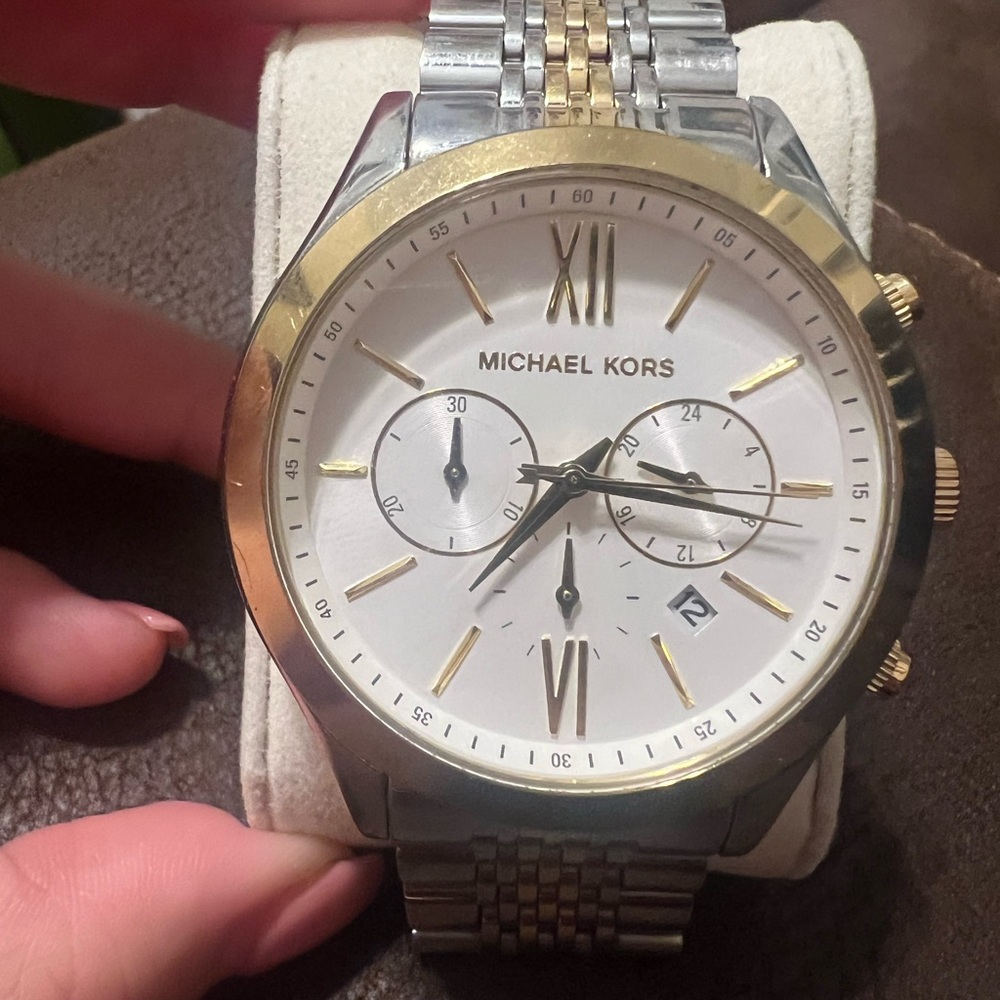 Michael Kors Two-Tone Chronograph Watch